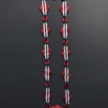 necklace-silk-cravat-stripes-fashion-collection-handmade-accessory-valerie-hangel-geneva