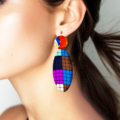 laurent-earrings-scarf-vintage-silk-handmade-unique-piece-designer-valerie-hangel-carouge-geneva