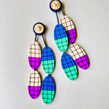 boucles-oreilles-yves-bijoux-textile-collection-butterfly-vente-galerie-valerie-hangel-geneve