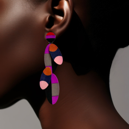 boucles-oreilles-bourgeons-soie-foulard-bijoux-textiles-contemporains-createur-auteur-valerie-hangel-galerie-h-carouge-geneve-suisse