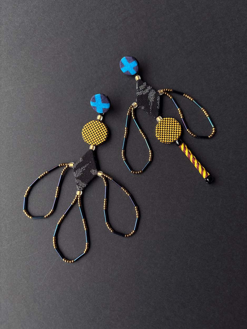 Les ailes d'une libellule boucles-oreilles-soie-valerie-hangel-geneve