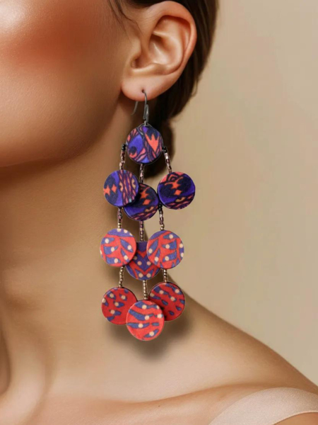 bouclesdoreilles-bijoux contemporains-art-textile-accessoire-2026-artisan-valerie-hangel-carouge